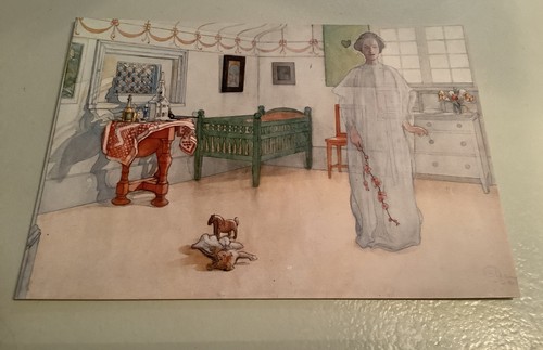 Postkarte carl larsson der - postkarte,, larsson,