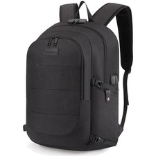 Laptop Rucksack  USB Schloss Herren 15,6 Zoll