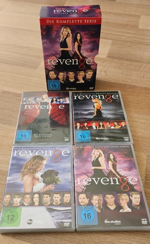 Revenge dvd box komplette - revenge, dvd-box;