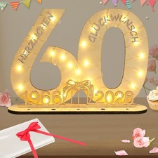 Deko 60 Geburtstag Frau Mann
