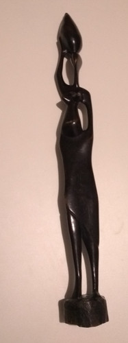 Afrikanische holzfigur frau - holzfigur,,