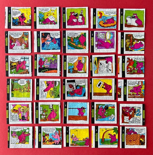 Kaugummi bilder papier - x,