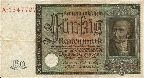 165 rentenmark 1934 - r.165,