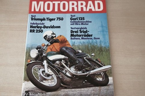 Motorrad 1976 triumph - motorrad, 25/1976