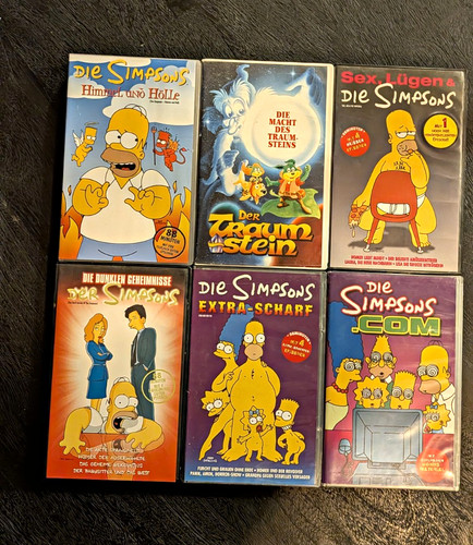 Vhs box set die simpsons - vhs,