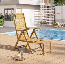 Bambus Liegestuhl Outdoor