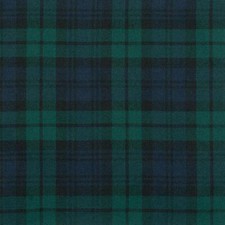 Schwarze Uhr Moderner Tartan