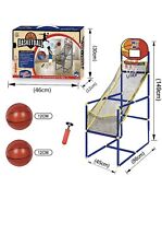 Tragbares Kinder & Erwachsene Innen/Außen Basketballständer Reifen Netz Ball Set