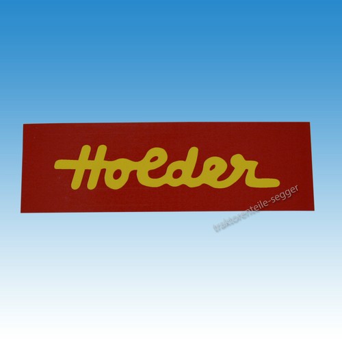Holder haubenaufkleber für - holder,