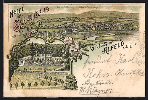 Lithographie alfeld d - lithographie,