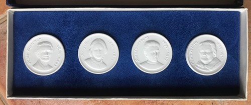 Ddr porzellan medaille - porzellan,