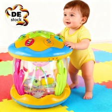 Baby Spielzeug ab 6 Monate Drehender Projektor Kinderspielzeug Lernspielzeug DHL