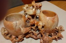 Alte handgeschnitzte