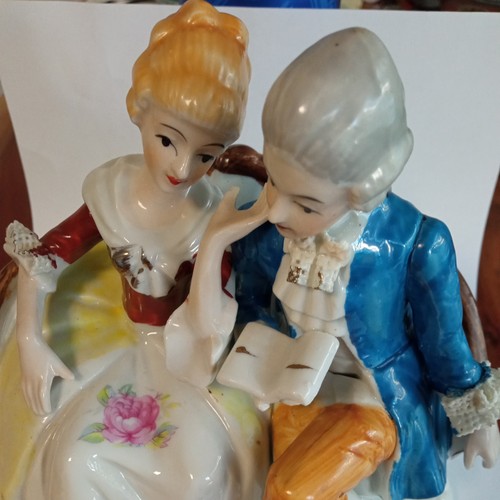 Vintage porzellanfigur rokoko - vintage,
