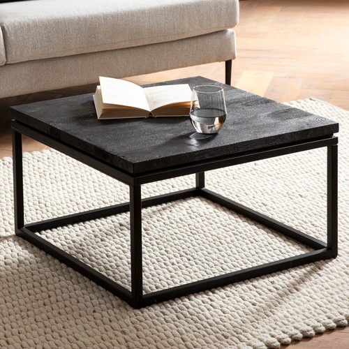 Couchtisch massivholz schwarz - couchtisch,