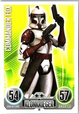 Star Wars Force Attax Serie 1 - 20 - Commander Fox - Basis - Karte