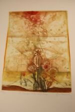 Originalgrafik Rene Carcan Etching Aquatinta "Le Baroque et les Vegetaux"