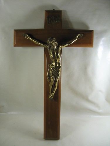 Kruzifix kreuz kirschholz - kruzifix,