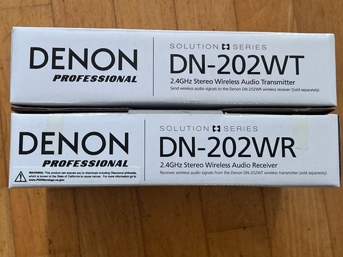 Ovp denon 202 funkstrecke - denon,