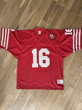 Original Joe Montana 49ers Football Trikot 1990 Rot