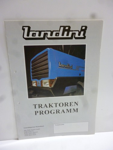 Landini traktoren programm - traktoren,