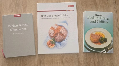 Das kochbuch miele backen - 3x,