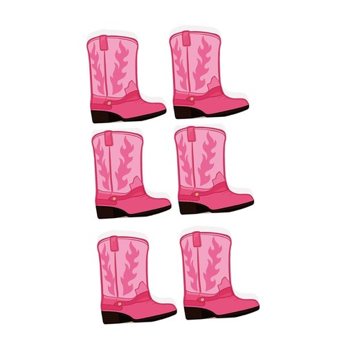 6pcs western cowboy stiefel - 6pcs,