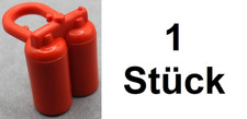 1x LEGO 3838 Minifigur Zubehör Sauerstofftank Sauerstoffflasche Rot