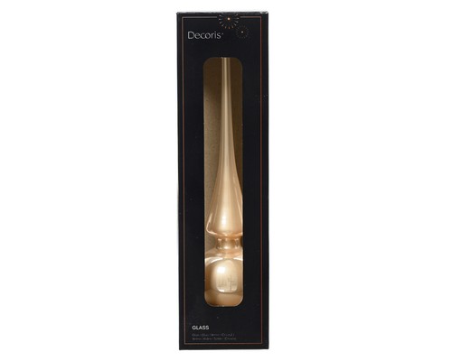 Christbaumspitze glas 26cm - christbaumspitze,
