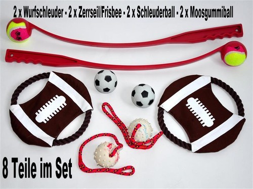 Hundespielzeug teilig ball - hundespielzeug, 8-teilig
