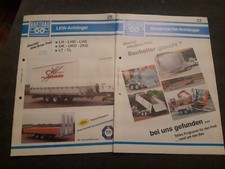 Barthau Prospekte LKW Anhänger BAU ANHÄNGER 