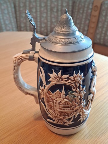 Bierkrug gerz rarität 60er - bierkrug,