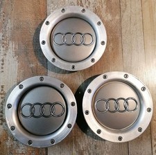 1 Stück von 3 Stück Original Kappen Audi Alufelgen Nabendeckel 8 D 0 601 165 K
