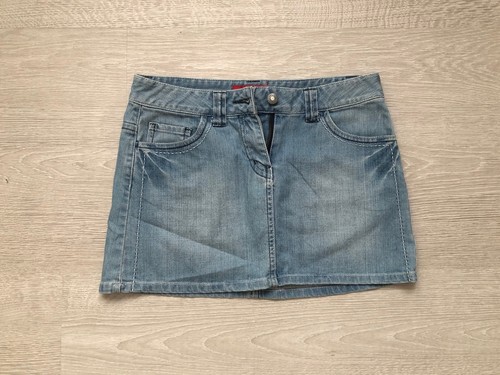 Damen jeans rock - gr, blau