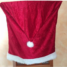 Stuhlhussen Weihnachten Samt