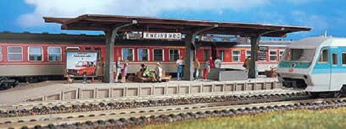 Vollmer 43535 bahnsteig - h0,