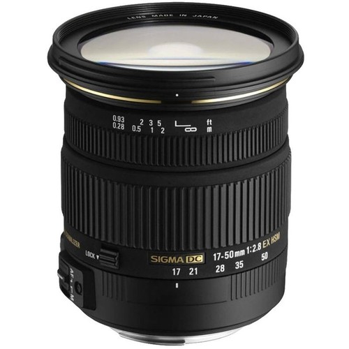 Sigma 50mm ex - 17-50mm, f2.8