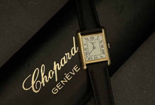 Chopard tank 18k - gold, lady