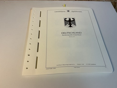 Bund leuchtturm falzlos - bund,