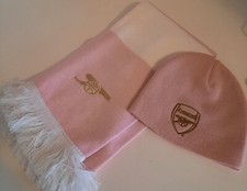 Mütze und Schal Arsenal Fan Kleidung für Kinder 3-5 Jahre Neu