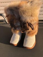 Winna Echtfell Damenstiefel Lammfell gefüttert Größe 38