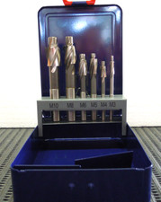 Flachsenker-Satz 6-teilig in Kassette, Typ: DF, M3 - M10, WNT 30191999