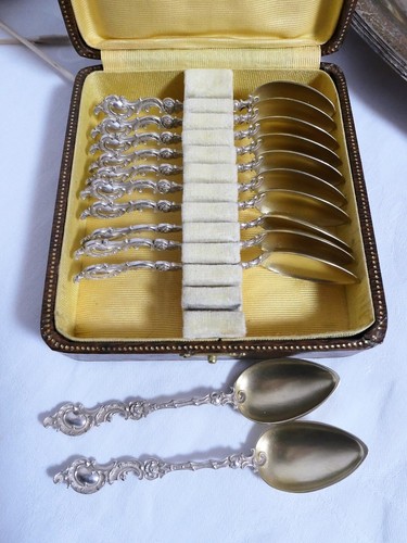 Kaffeelöffel 800 silber - 800,