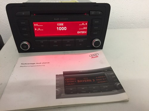 Audi concert ab2 mp3 - eu, cd