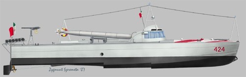 Choroszy s38 italian - choroszy, motorboat