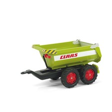 Rolly Toys Halfpipe Kipper-Anhänger - CLAAS in grün Traktoranhänger