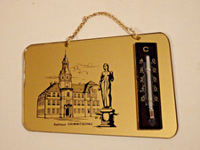 Thermometer  :  Rathaus von Crimmitschau  -  ca. 1965