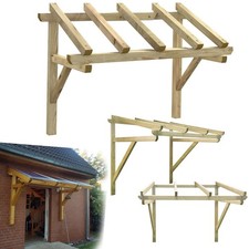 Massivholz Kiefer Türvordach