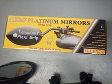 Milenco Aero Platinum Wohnwagenspiegel Universal Spiegel Schwarz