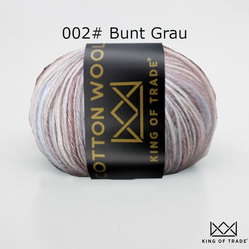 50g bunte baumwolle wolle - 50g,